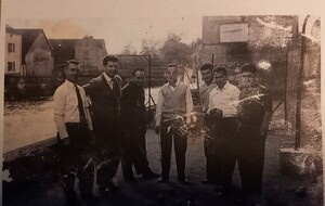 Ils jouaient le long de la Sémouse à St-Loup,