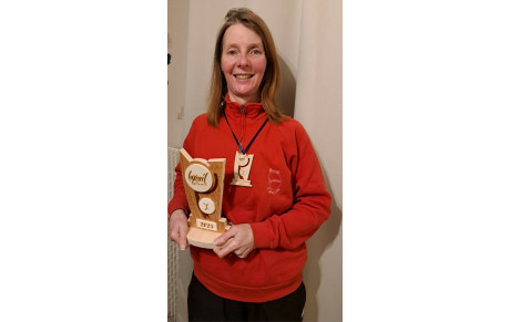 Séverine lauréate du Trophée des Sports